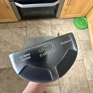 Ja! C-Groove Victoria Golf Putter, 32,5" RH, original Headcover, gut ordentlich - Bild 1 von 20