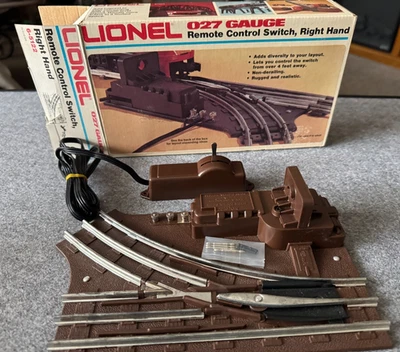 LIONEL O-27 6-5122 RIGHT REMOTE CONTROL SWITCH in BOX - Image 1 of 4