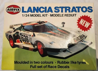 Vintage Bausatz Lancia Stratos,Airfix 1:24,Rar,Nachlass,Dachbodenfund - Bild 1 von 4