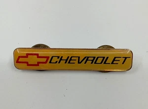 Chevrolet Pin Hat Lapel Tie Tac Tack Bowtie Logo GM Chevy red black - Picture 1 of 4