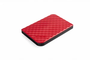 Verbatim Store 'n' Go USB 3.0 Portable Hard Drive 1TB Red 53203 SuperSpeed - Picture 1 of 8