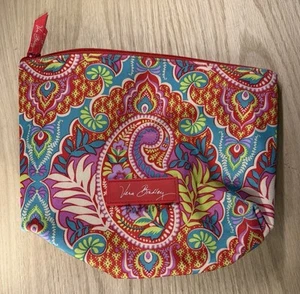 Vera Bradley Pink Floral Makeup Shower Bag - Picture 1 of 5