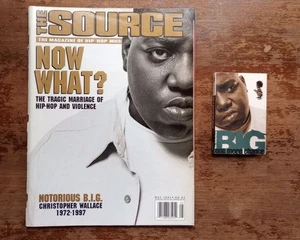 Notorious B.I.G. The SOURCE Death Issue and "One More Chance" Cassette Single - Picture 1 of 10