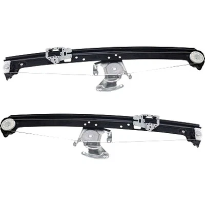 Power Window Regulator Set For 2000-2006 BMW X5 Rear Left and Right Side - Image 1 of 4