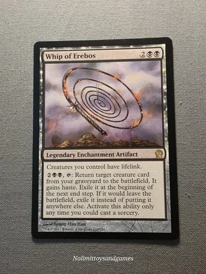 MTG Whip of Erebos #110 Theros Rare Magic The Gathering Free Shipping - Image 1 of 2