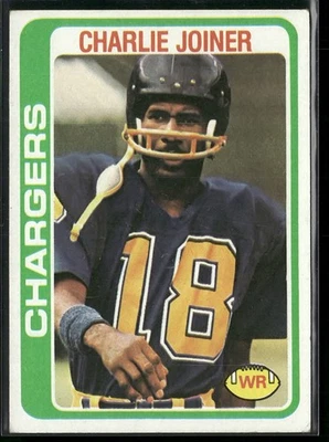 1978 Topps #338 Charlie Joiner - Image 1 of 2