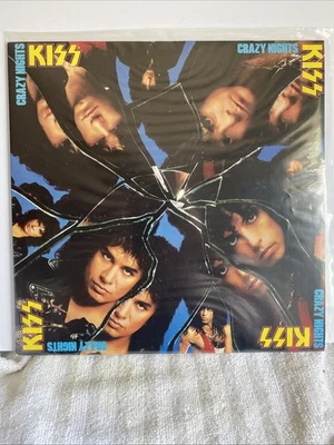 KISS Crazy Nights 1987 OG Vinyl LP – Near Mint | 832-626-1 Rare Vintage - Image 1 of 4