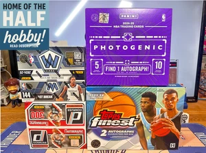 Sacramento Kings Hobby Box BREAK 23-25 NBA 1/4 Mosaic 1/5 Donruss - Picture 1 of 5