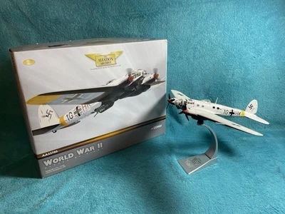 Avión diecast Corgi Segunda Guerra Mundial alemán Heinkel HE111H-6 en caja AA33705 completo Foto 1 de 4