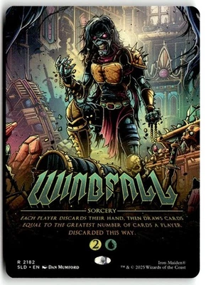 IN-HAND -Windfall - Secret Lair x IRON MAIDEN ENG Non-Foil - Image 1 of 2