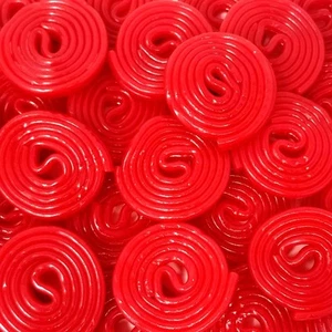 Broadway Strawberry Wheels Licorice Candy, Bulk Pack 2 Pounds - Picture 1 of 5