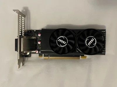 MSI GeForce GTX 1050 Ti 4GT LP GDDR5 Graphics Card Low Profile - Tested - Image 1 of 4