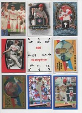 Philadelphia Phillies U-Pick SERIAL #d Rookie Autos Jerseys HOWARD UTLEY ROLLINS