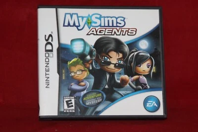 My Sims Agents (Nintendo DS, 2009) Authentic Game Card, CIB Complete - Image 1 of 4