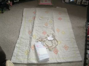 POTTERY BARN KINDER JENNIE KAYNE KINDERBETT/KLEINKIND STEPPDECKE MIT PASSENDEM SOHO TIER DO - Bild 1 von 3