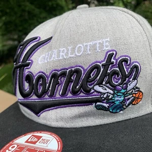 New Era Charlotte Hornets 9FIFTY Adjustable Snapback Hat "Christopher" OSFM - Picture 1 of 11