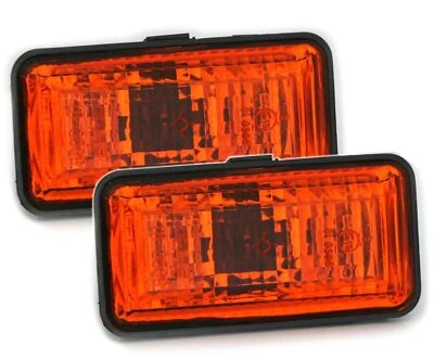 2x Indicatore Freccia Arancione per VW GOLF III 3 Vento Passat B3 35i Ibiza 6K - Immagine 1 di 2