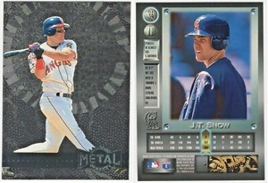 MLB Single 1996 Metal Universe Platinum Edition Trading Cards