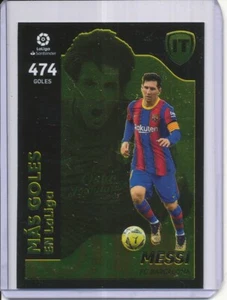 IT03 LIONEL MESSI # 6 GOLD BALL FC.BARCELONA STICKER PANINI LIGA 2022 - Picture 1 of 2