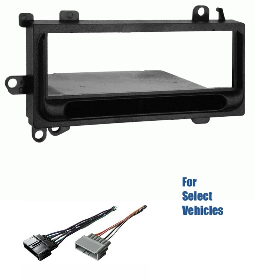 Car Stereo Radio Install Dash Kit Wire Harness for some Chrysler Dodge Jeep - Image 1 of 1