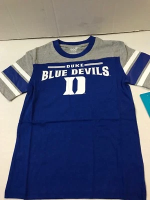 Duke Blue Devils NCAA Youth Short Sleeve Loyalty Tee,Blue & Gray Small 8 - Image 1 of 2