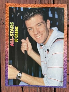 JC Chasez Joey Fatone zweiseitiges Pinup N Sync Teenager Magazin Poster Ausschnitt - Bild 1 von 2