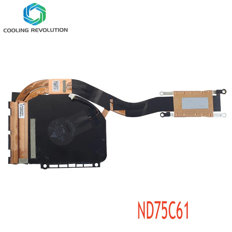Laptop CPU Heatsink Fan AT30S002ZCL for Dell Latitude E7420 7420 00WR96 0WR96 - Image 1 of 2