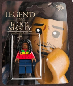 ¡¡NUEVO, AGOTADO!! Figura Lego The Canvas Don Bob Block Marley - ¡SE ENVÍA HOY! - Imagen 1 de 3