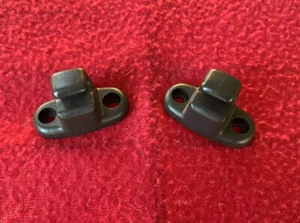 BMW Sun Visor Clips ANTRAZIT e23 e24 e28 e30 51161927476 51161927473 M3 RARE - Picture 1 of 3