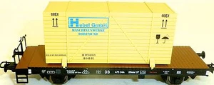 Carrello piatto Maschinenwerke Dortmund DB EpIII Liput L221556 H0 1:87 IMBALLO ORIGINALE HF6 μ - Foto 1 di 5