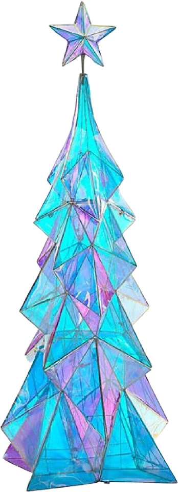 Member's Mark 6 ft Pre-Lighted Prismatic Tree - 67-154