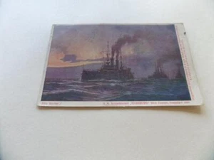 Postkarte 1 WK  S.M Schlachtschiff Habsburg   /A2 - Picture 1 of 2