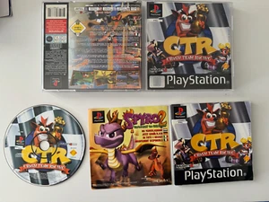 CRASH BANDICOOT CTR - CRASH TEAM RACING - PS1 - SCES 02105 - Bild 1 von 6