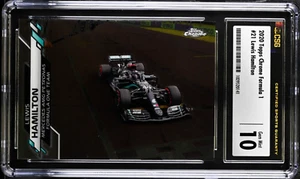 ⭐️ LEWIS HAMILTON 2020 TOPPS CHROME FORMULA 1 #21 CSG 10 GEM MINT F1 RC 🔥🔥 - Picture 1 of 3