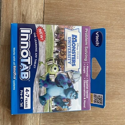 Vtech InnoTab Disney Pixar Monsters University Game Cartridge (80231900) - Image 1 of 3