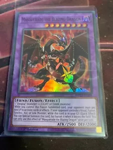 ☆ Masquerade The Blazing Dragon - Super Raro 1a Edición MP22-EN208 YuGiOh ☆ - Imagen 1 de 1