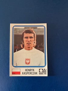 PANINI TOILET MUNCHEN 74 RARE STICKER HENRYK KASPERCZAK POLSKA #344 NEW GREAT