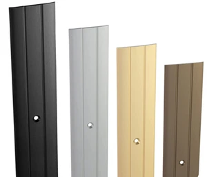 Profilo di transizione 37 x 900 mm forato profilo di copertura alluminio barra di copertura viti - Foto 1 di 27