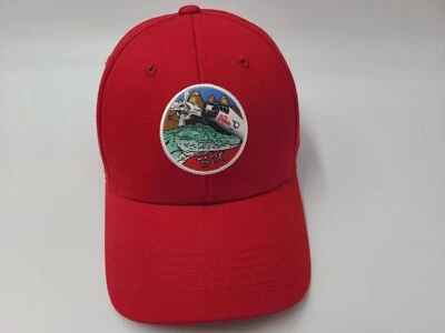 USAF 320 TRS Training Squadron Gator Top of the World Hat Cap USA Air Force Red - Image 1 of 4