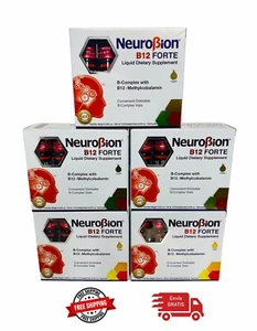 5 NEUROBION B12 FORTE SUPPLEMENT 10 VIALES BEBIBLES ENVIO GRATIS COMPLEJO B - Picture 1 of 1