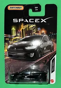 2024 MATCHBOX BLACK SPACE X TESLA MODEL X CREW TRANSPORT VEHICLE - Picture 1 of 1