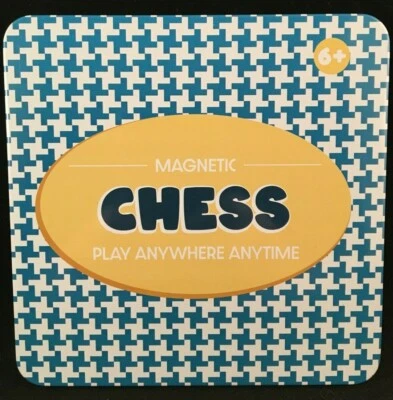 Chess - Magnetic - Game Tin - Play/Store In Tin - Play Anywhere Anytime Games - Image 1 of 3