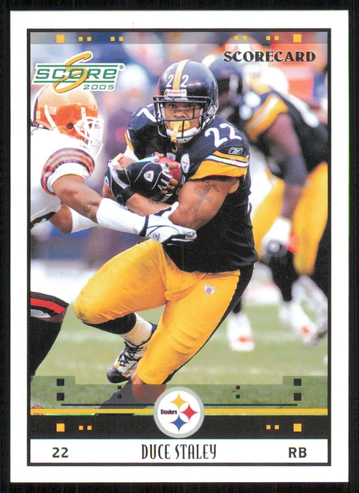 2005 Score Scorecard #226 Duce Staley /599 - Image 1 of 2