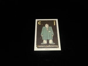 Ex-libris Aranega / Thouron : Casiers judiciaires 3 - Bild 1 von 2