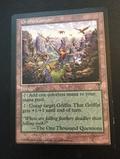 MTG - Griffin Canyon - Visions - Rare EX/NM - Single Card