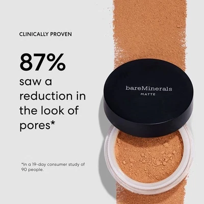 BareMINERALS, 10 Medium, Original Matte Loose Powder Foundation SPF15, 6g - Image 1 of 4