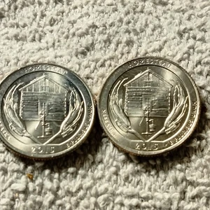 2015 P Homestead Quarter Snow On The Roof Die Break Error - Picture 1 of 7