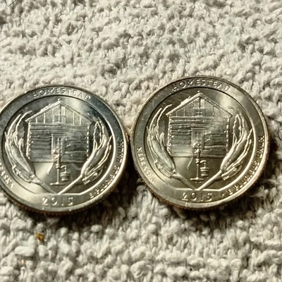 2015 P Homestead Quarter Snow On The Roof Die Break Error - Image 1 of 4