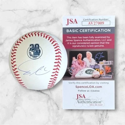Yu Darvish Signed Autographed Petco Park 20th Anniversary Logo Baseball JSA COA - Image 1 of 2