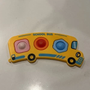 Juguete sensorial Montessori inquieto bebé burbuja empuje silicona actividad habilidades motoras - Imagen 1 de 4